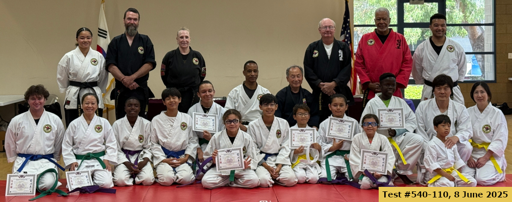 Test 540-110 - June 8th, 2025